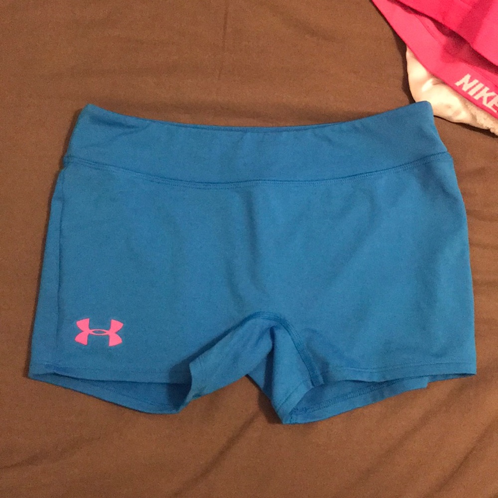 Blue UA spandex